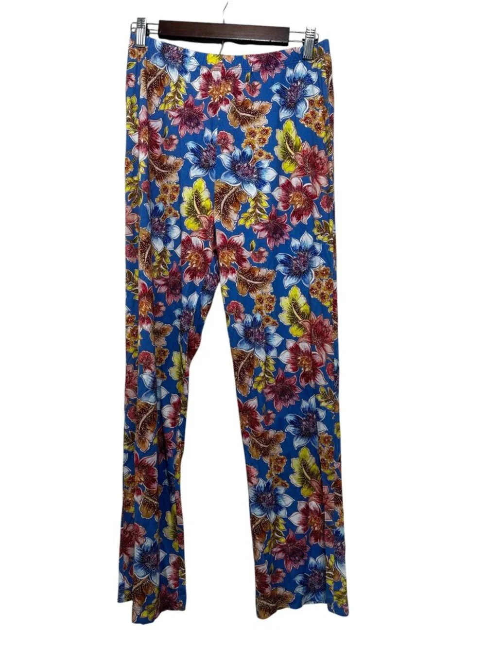 Johnny Was The Raglan Floral Pajamas Set Womens Small Top and flare Pants Cozy - Picture 15 of 16